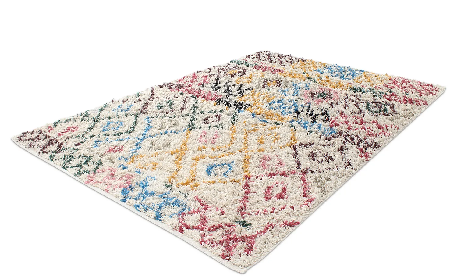 Tapetes felpudos - Maloney Natural Cotton Shaggy (multi)