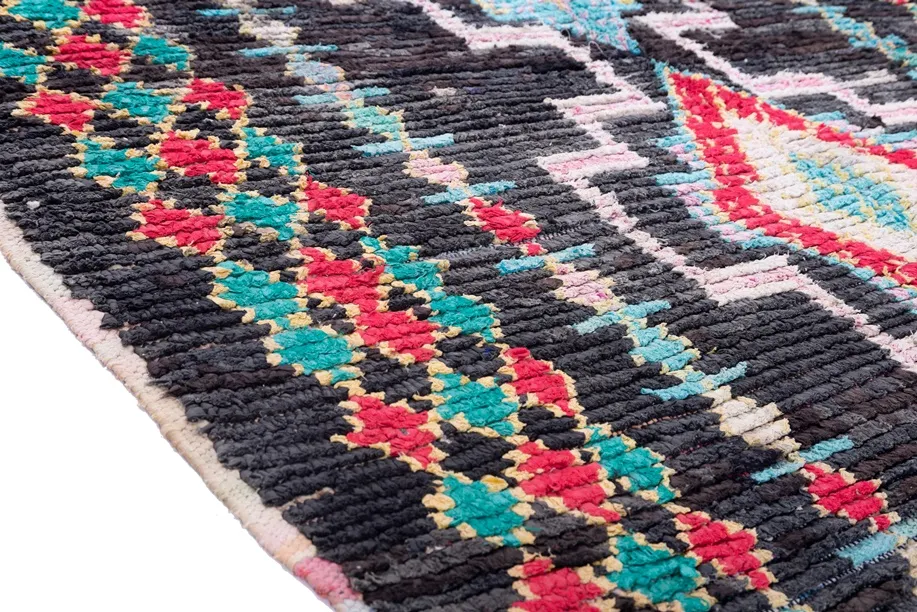 Tapete Berbere Marroquino Boucherouite 310 x 160 cm