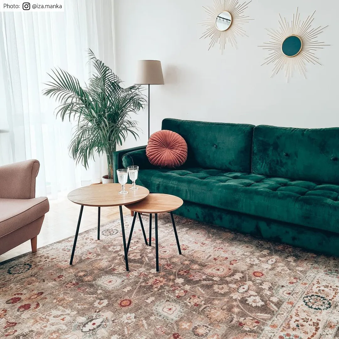 Tapete Wilton - Bouhjar (cinza/multicolorido)