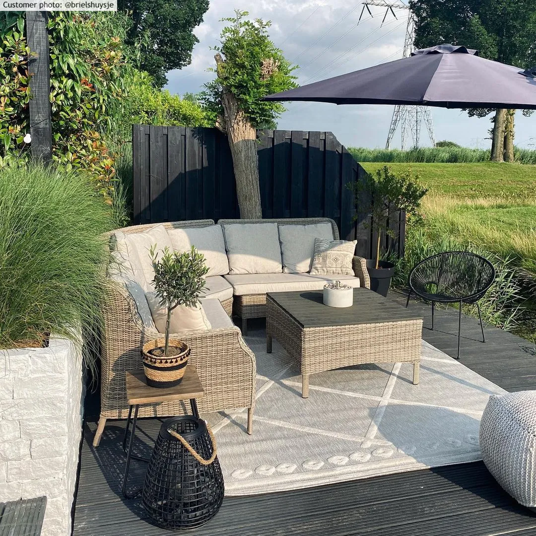 Shaggy Indoor-Outdoor - Newhaven (bege)