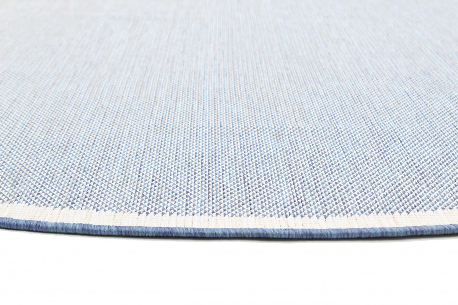 Tapete redondo - Sortelha (azul)