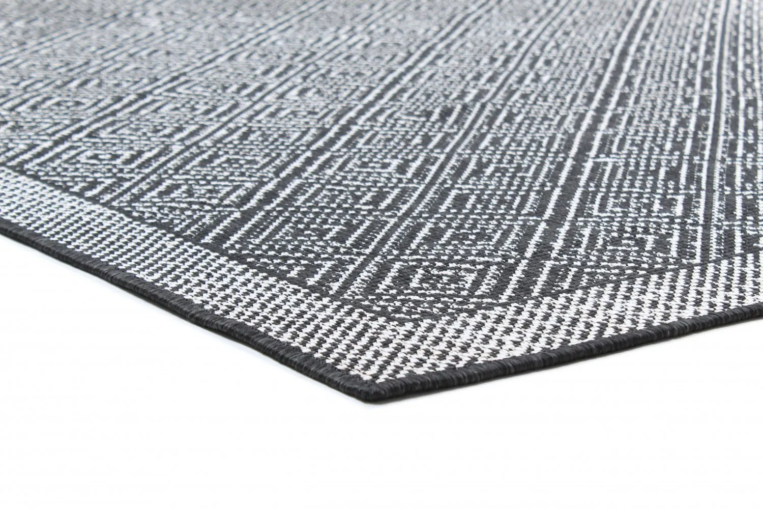 Tapete para interior e exterior - Monsaraz (preto)