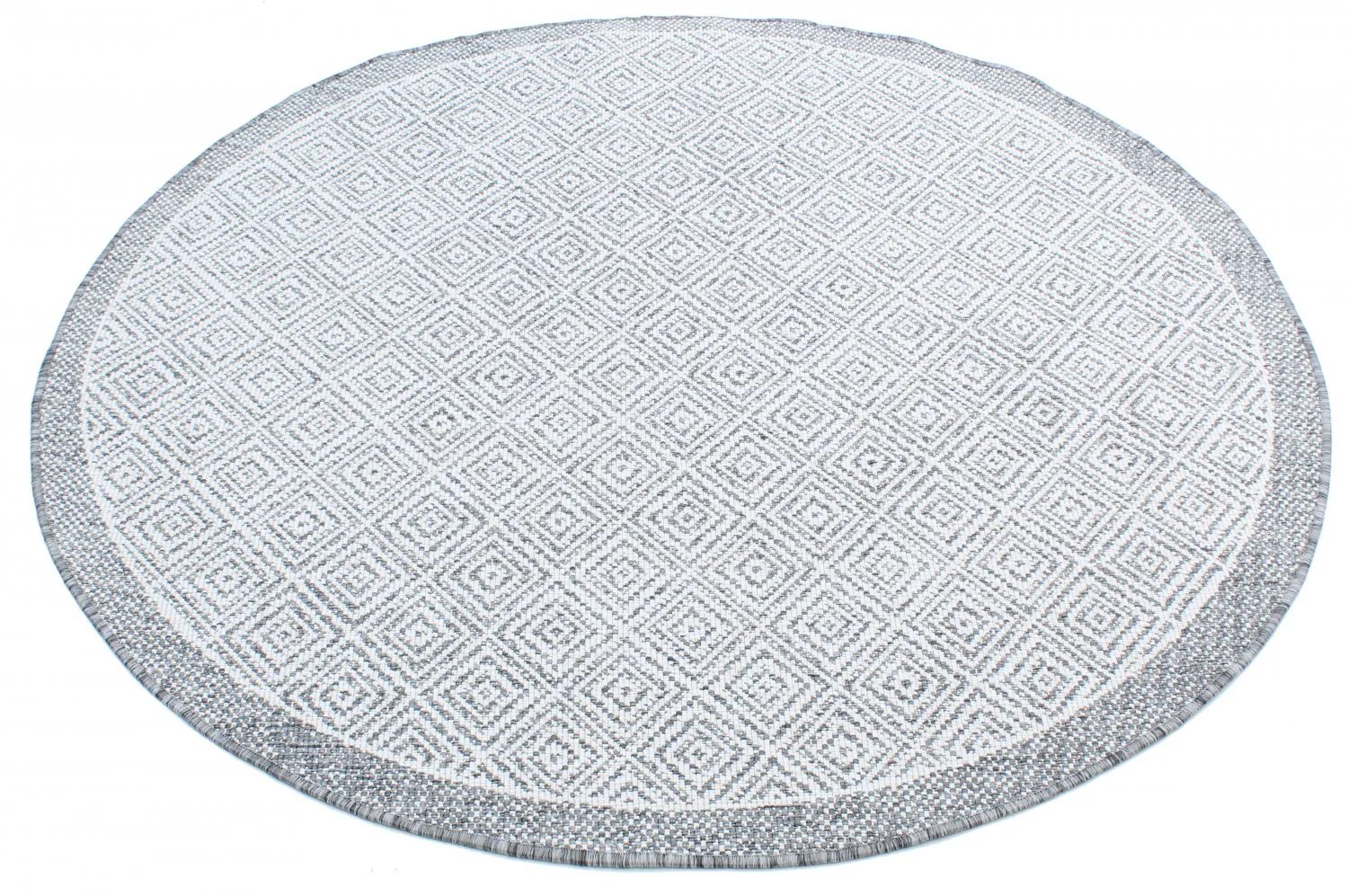 Tapete redondo - Monsaraz (cinza)