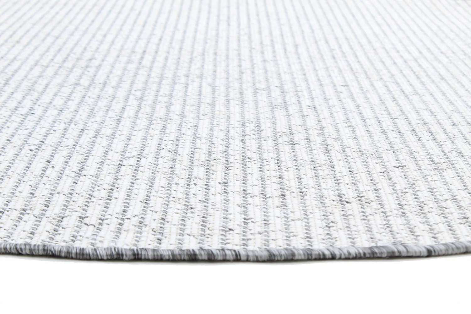 Tapete redondo - Bergen (prata)