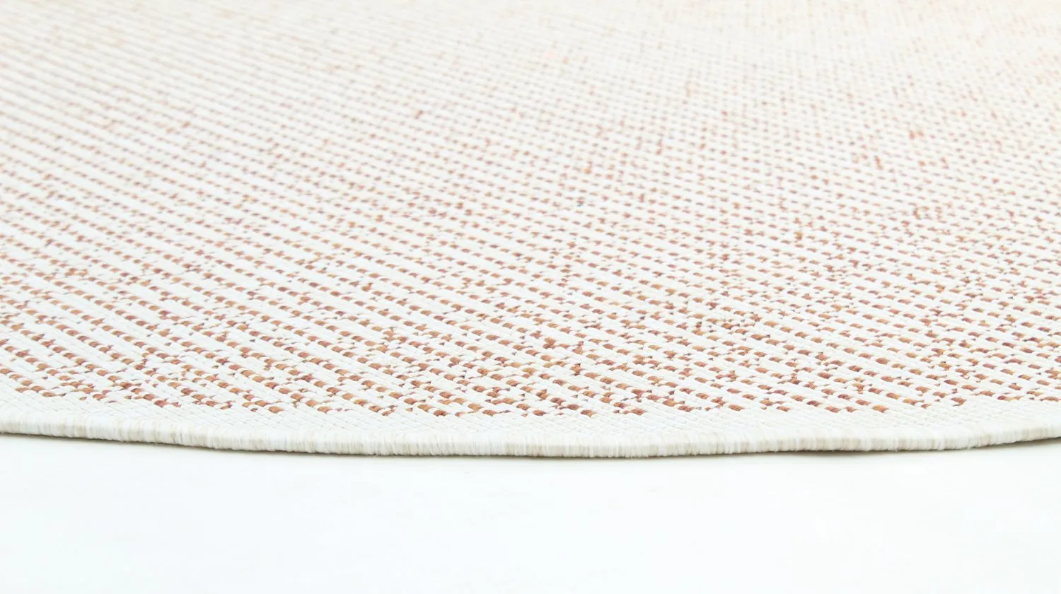 Tapete redondo - Tromsø (laranja)