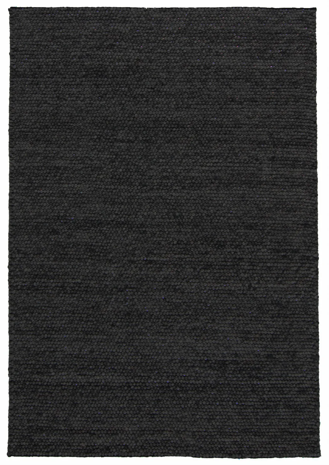 Tapete de lã - Avafors Wool Bubble (preto)