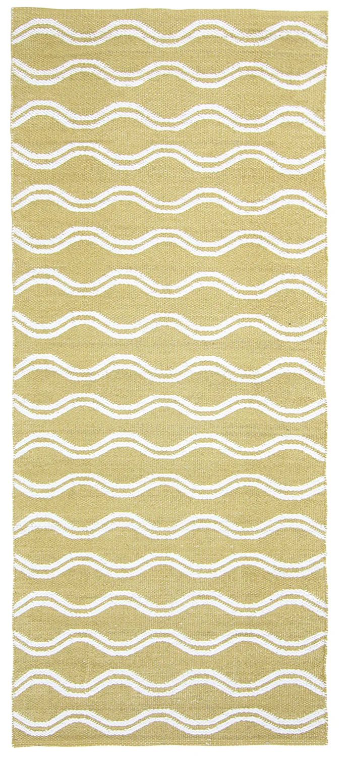 Tapetes de Plástico - Camden (verde/branco)