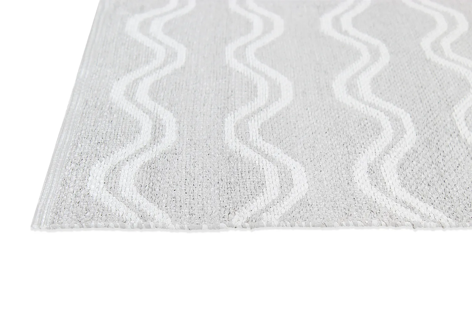 Tapetes de Plástico - Camden (cinza/branco)