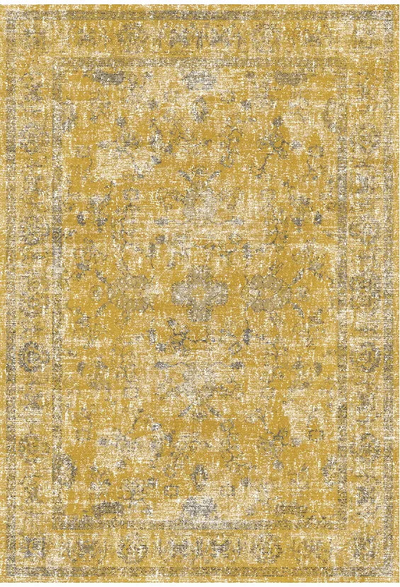 Tapete Wilton - Gombalia (amarelo)