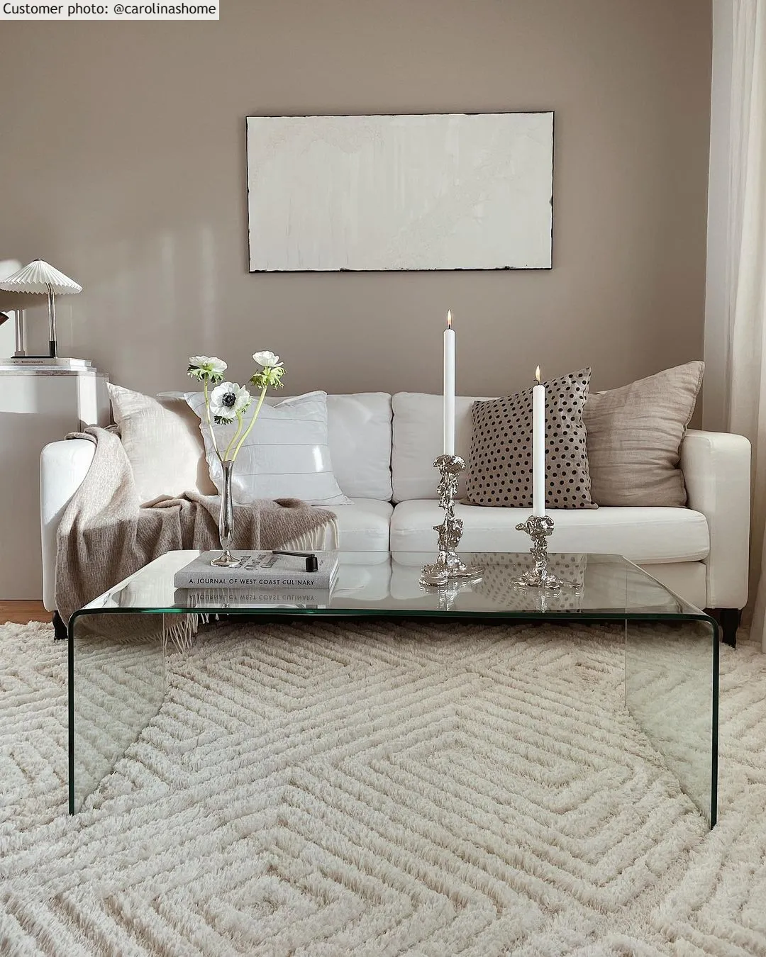 Tapetes redondos - Monti (offwhite)