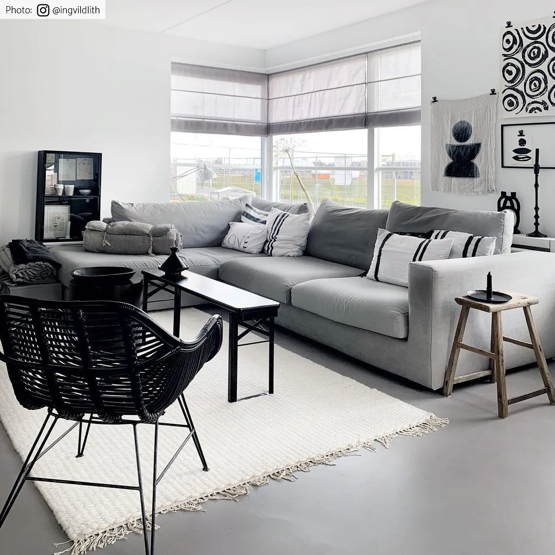 Tapete de lã - Cartmel (offwhite)