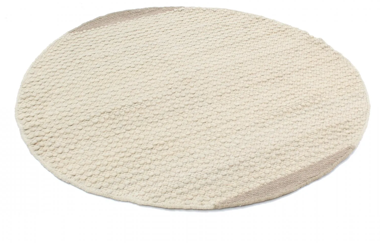 Tapete redondo - Odessa (bege)