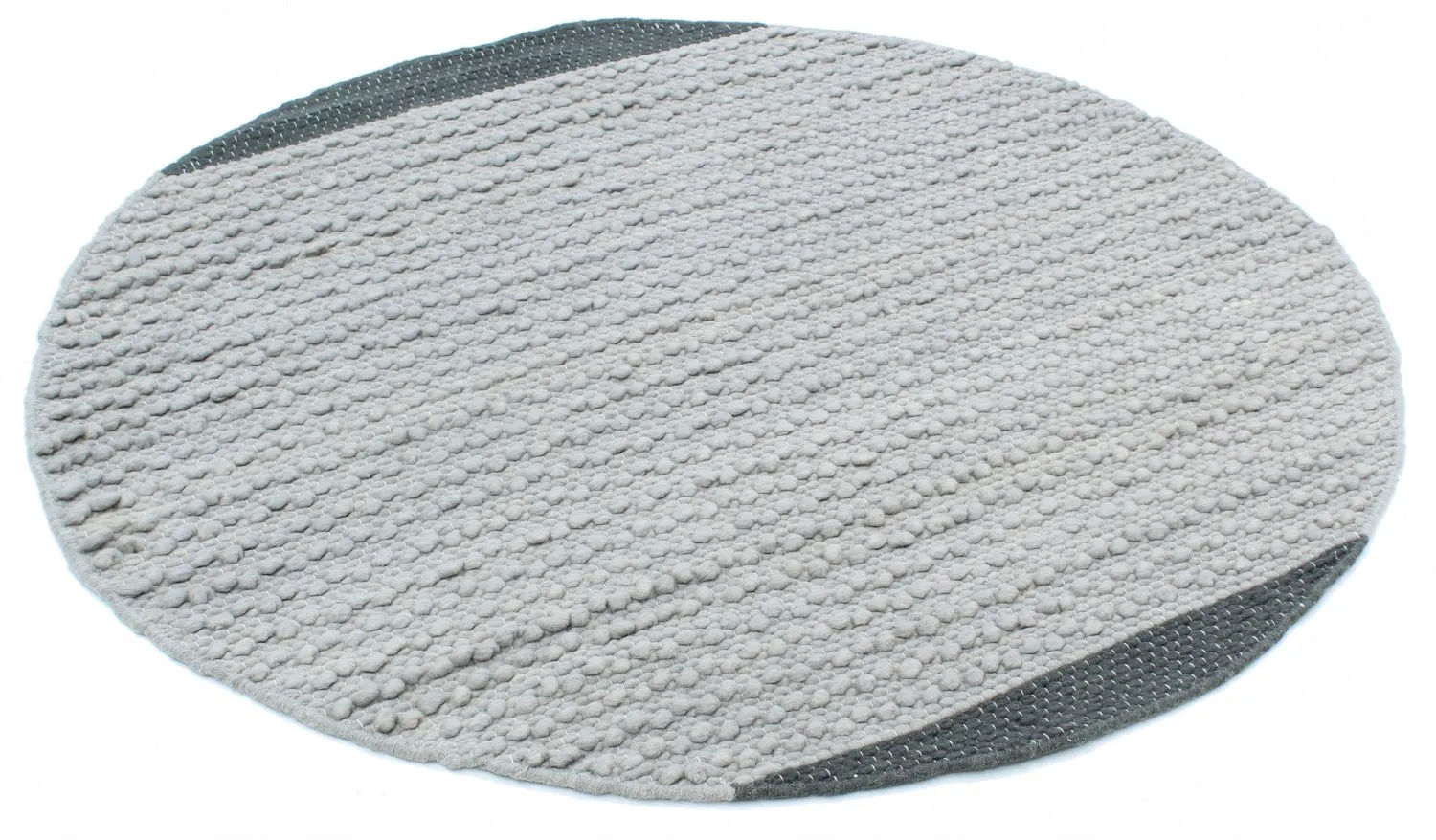 Tapete redondo - Odessa (cinza)