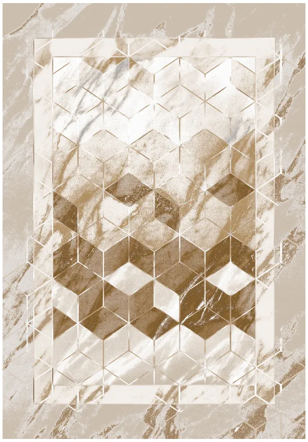 Tapete Wilton - Castello (bege/branco)