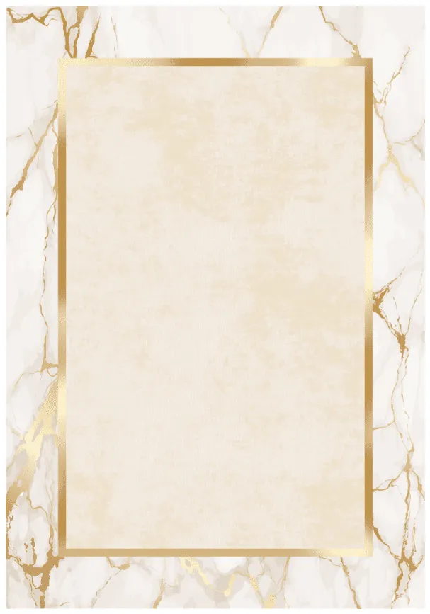 Tapete Wilton - Cerasia (bege/branco/dourado)