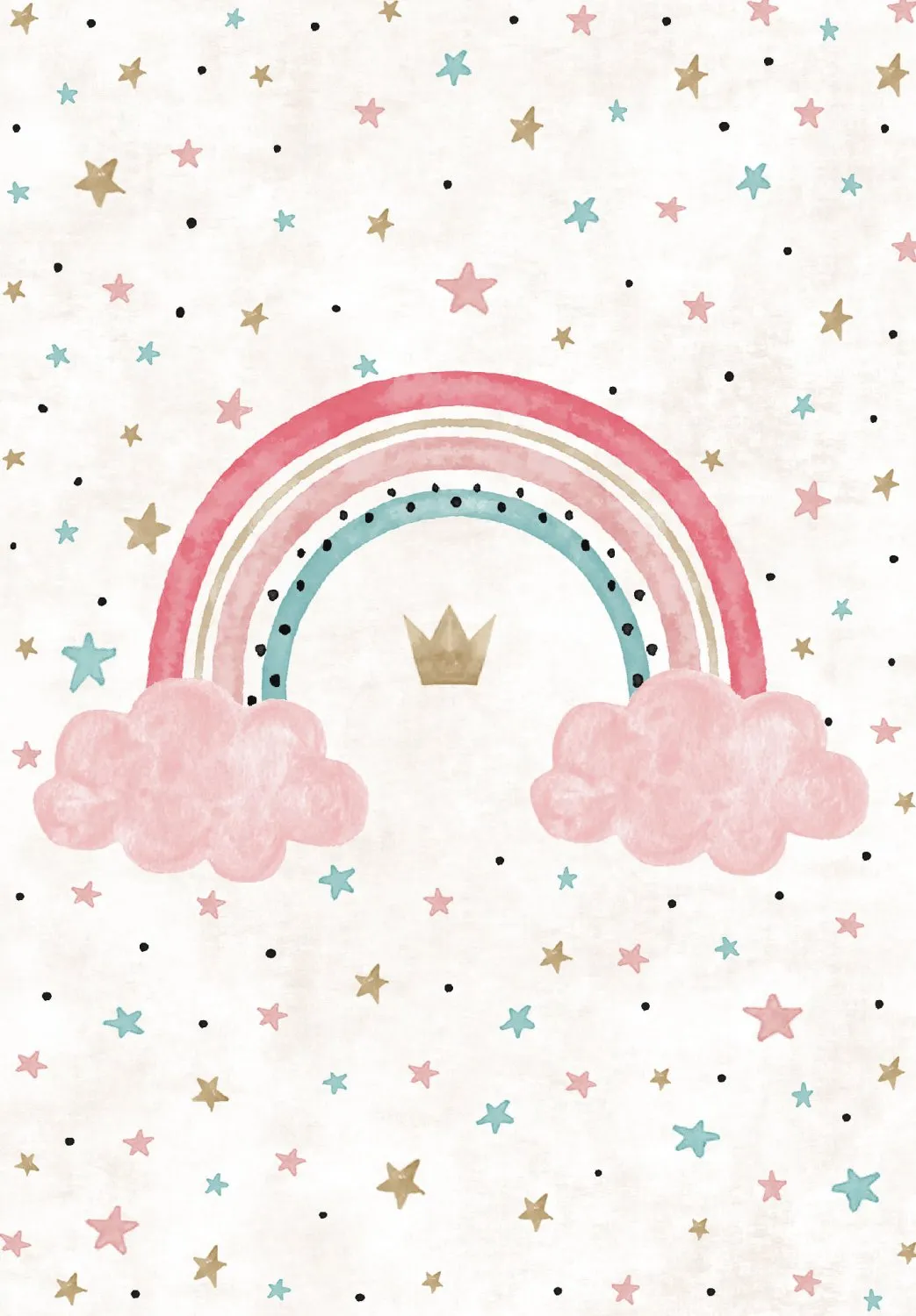 Tapete infantil - Rainbow (multi)