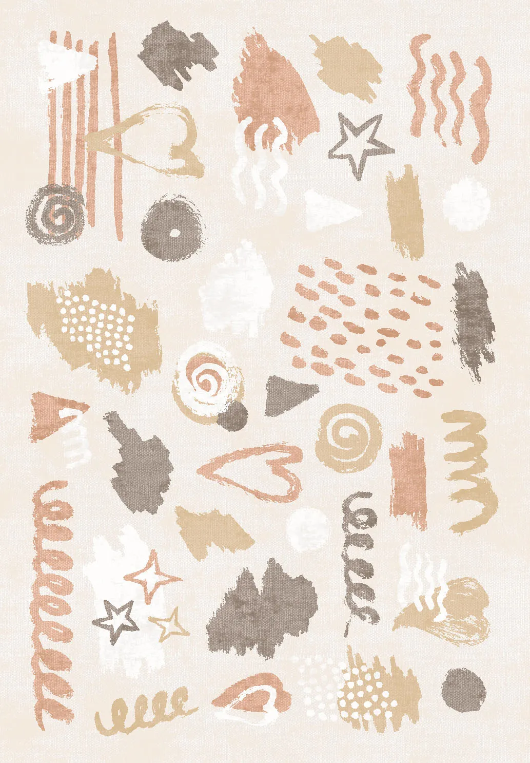 Tapete infantil - Ethel (rosa)