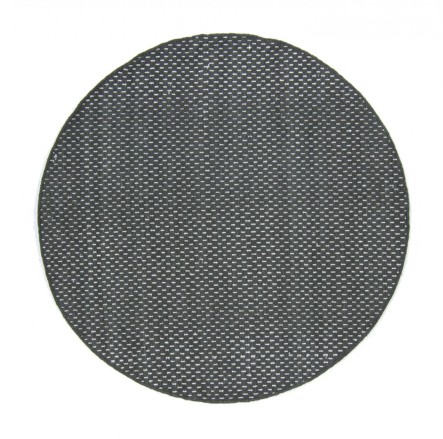 Tapete redondo - Clovelly (cinza escuro)