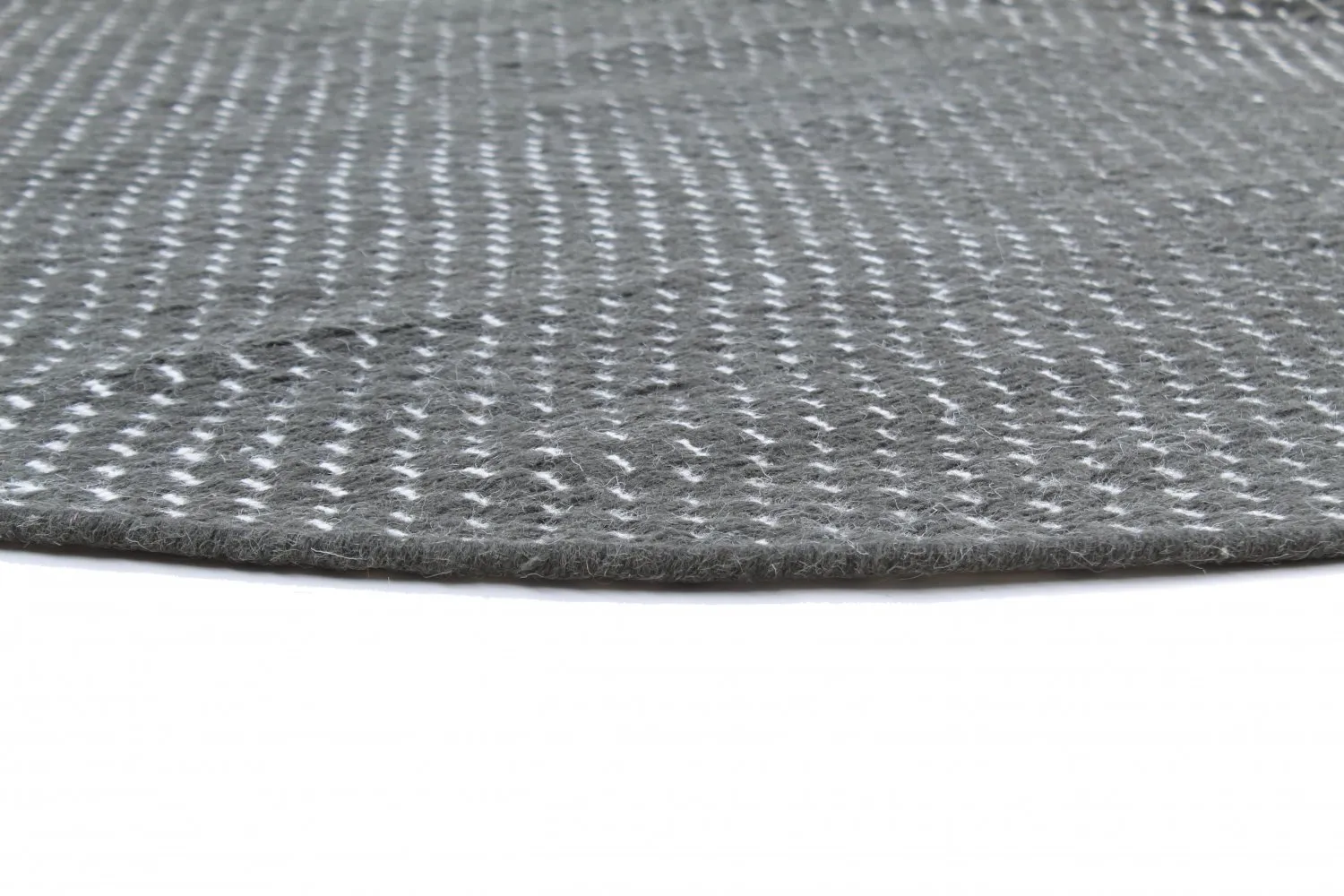 Tapete redondo - Clovelly (cinza escuro)