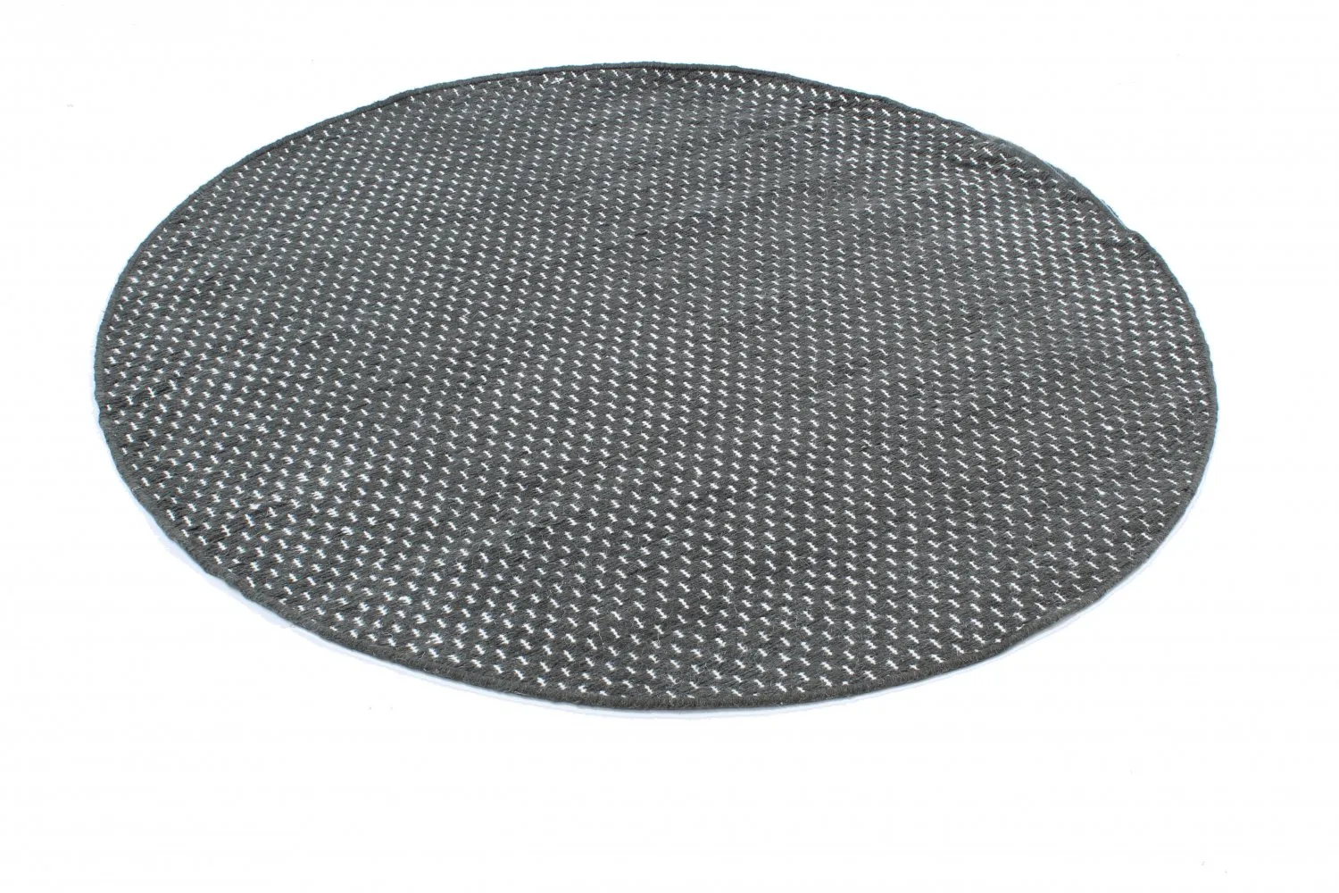 Tapete redondo - Clovelly (cinza escuro)