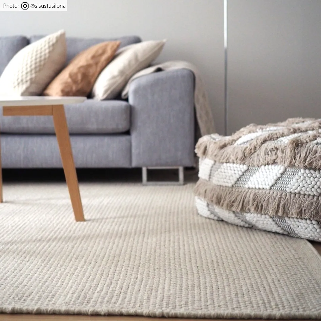 Tapete de lã - Coastal (creme)