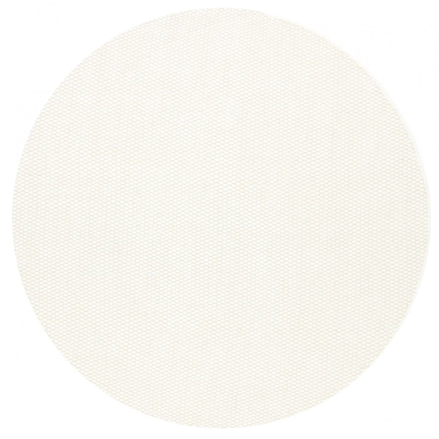 Tapete redondo - Coastal (branco)