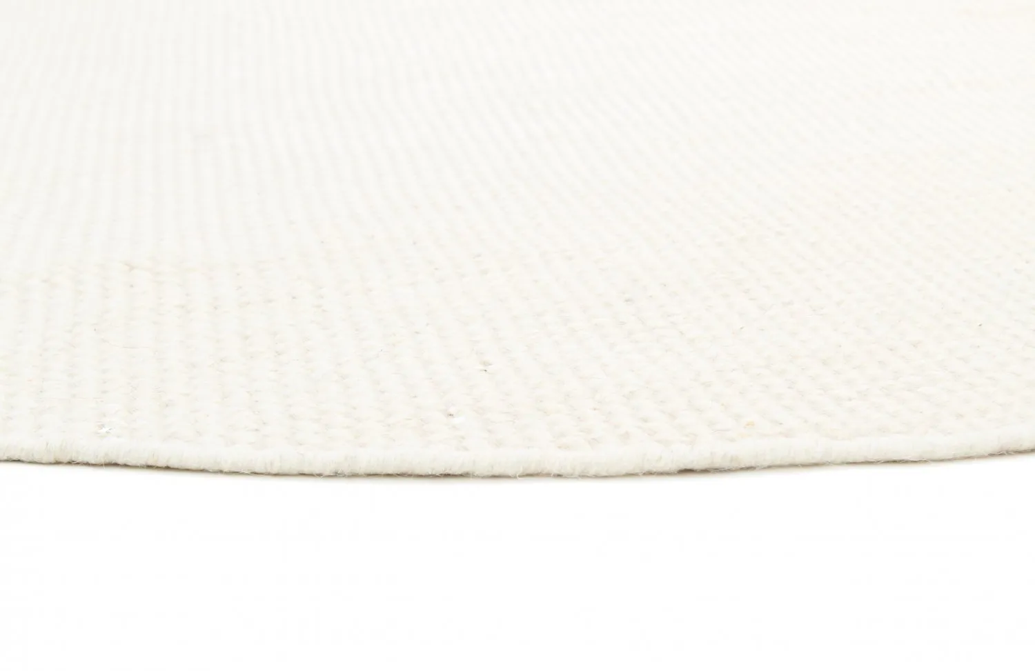 Tapete redondo - Coastal (branco)