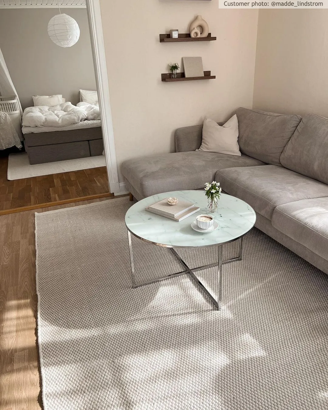 Tapete de lã - Coastal (creme)