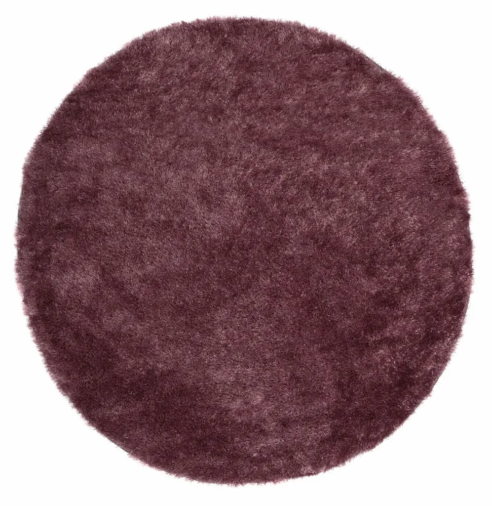 Tapetes redondos - Cosy (rubi)