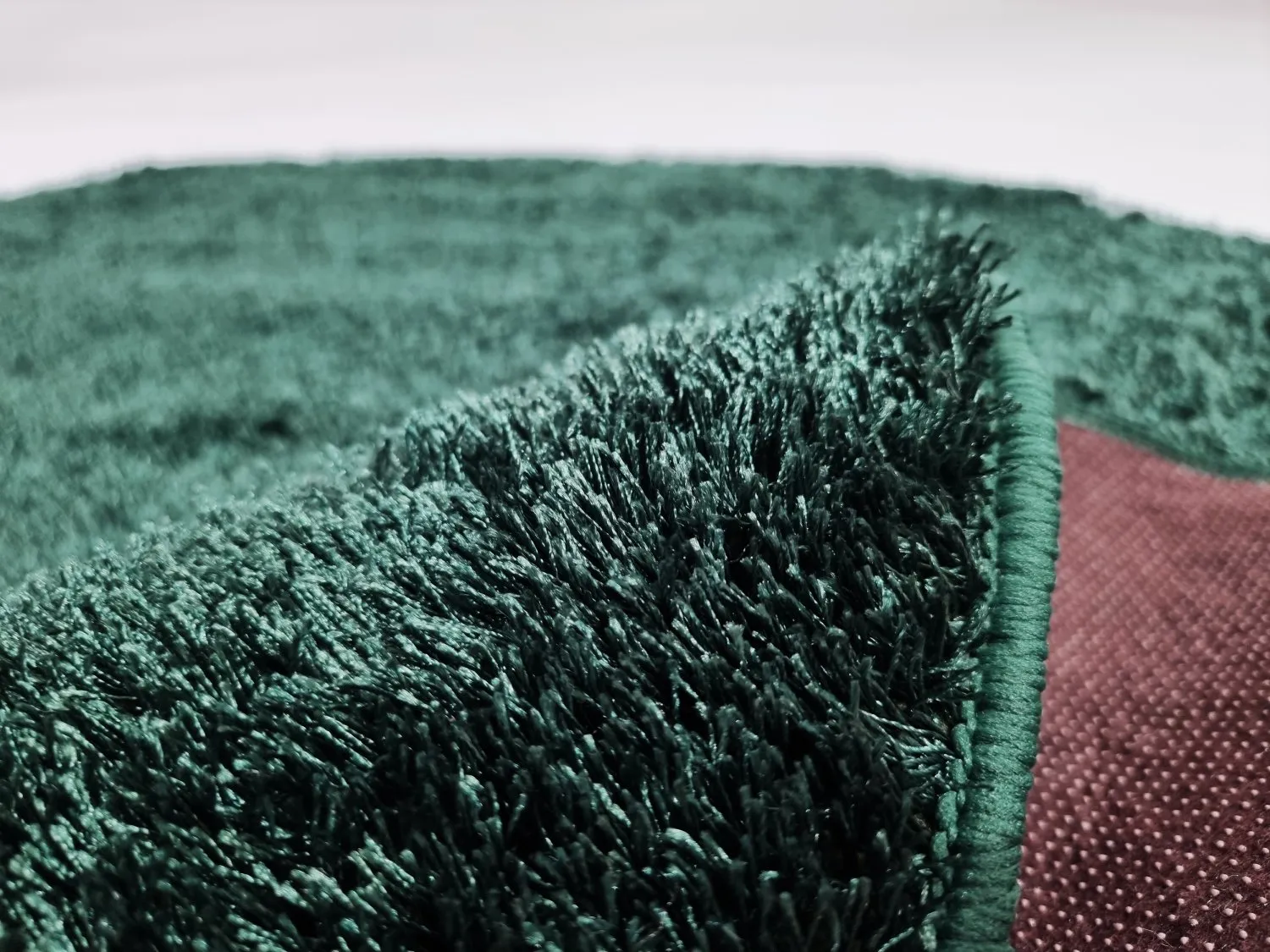 Tapetes redondos - Cosy (verde escuro)