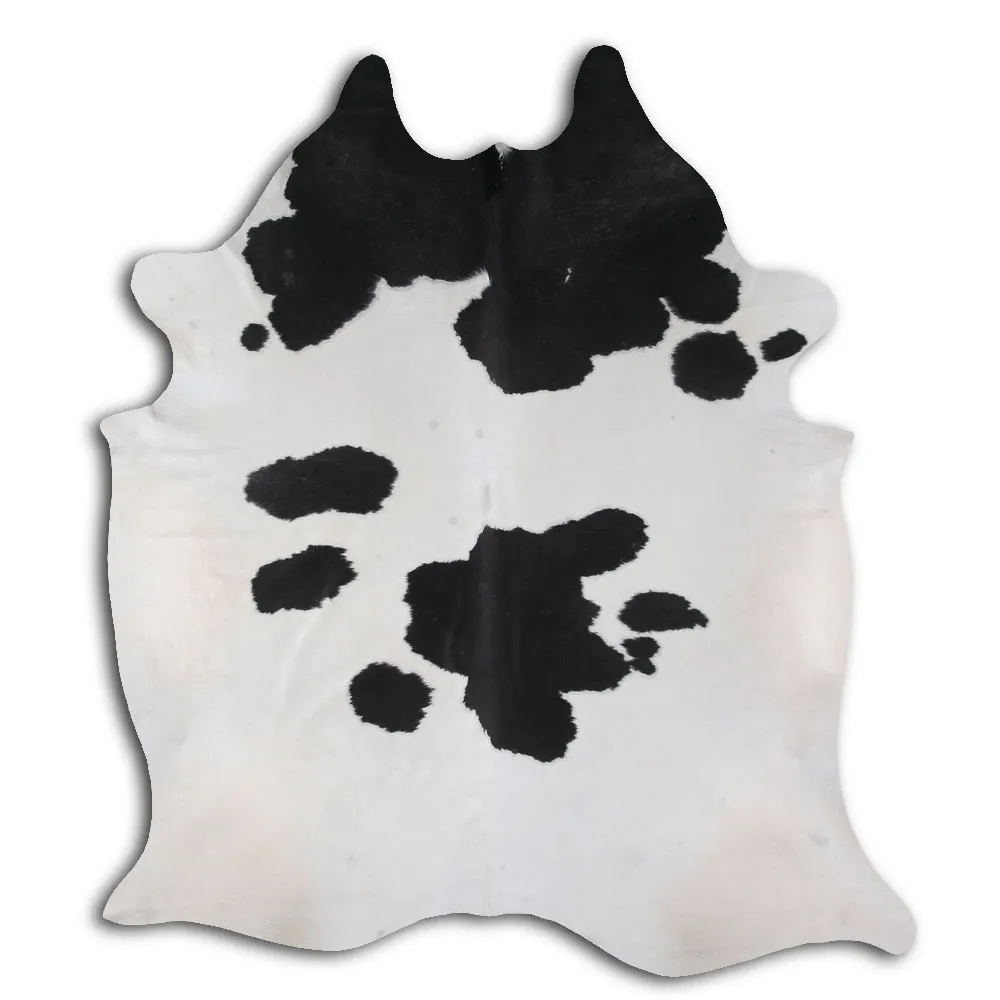 Couro de vaca - preto/branco 34