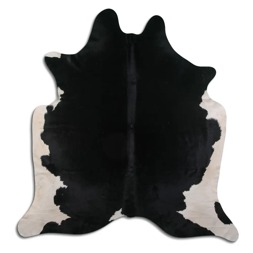 Couro de vaca - preto/branco 29
