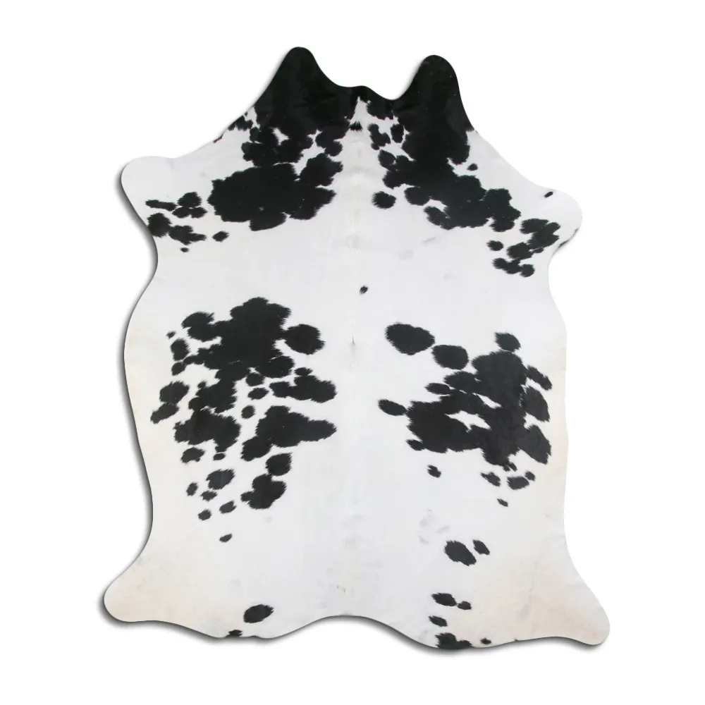 Couro de vaca - preto/branco 59