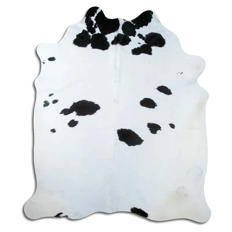 Couro de vaca - Preto/branco 1429