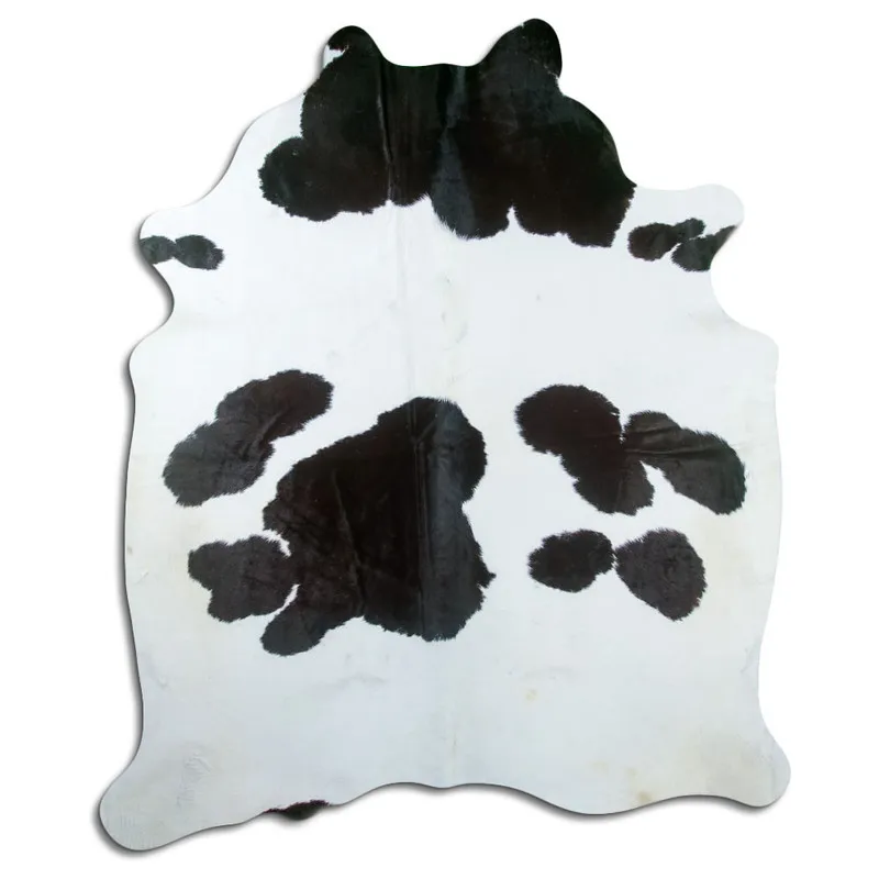 Couro de vaca - Preto/branco 1456