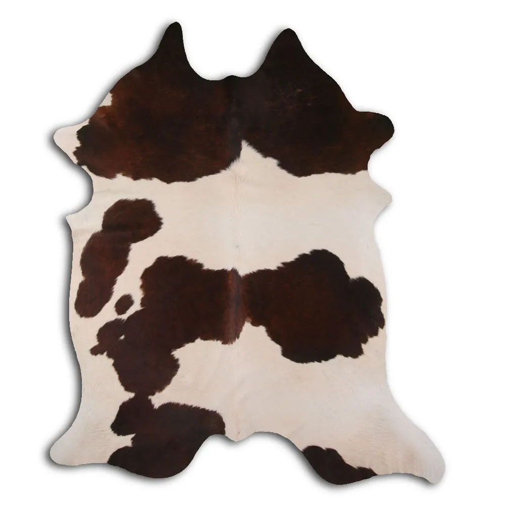 Couro de vaca - Marrom e Branco 21
