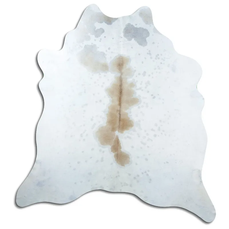 Couro de vaca - marrom/branco 1495
