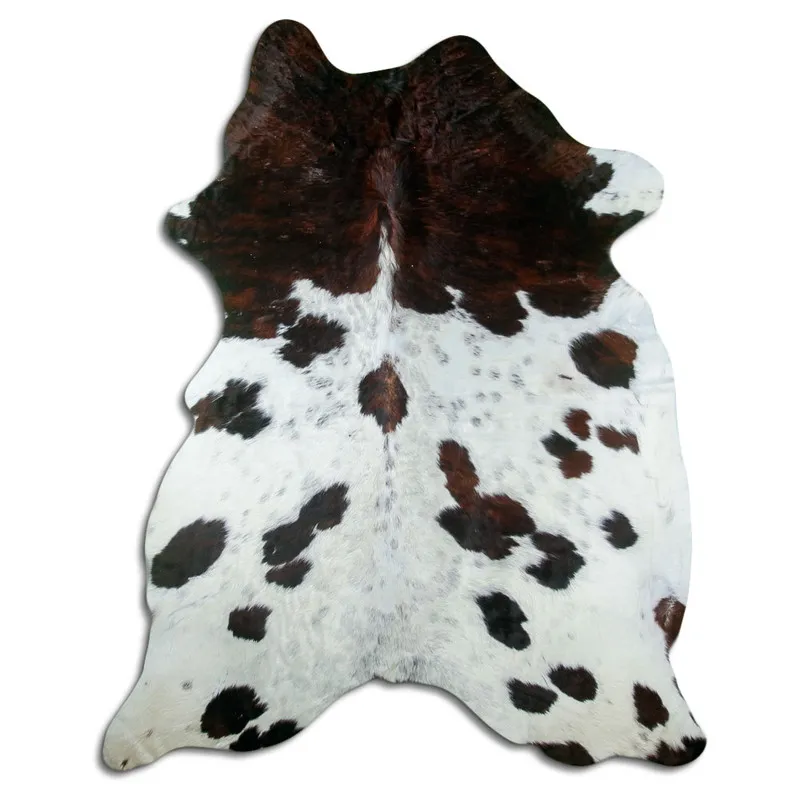 Couro de vaca - marrom/branco 1533