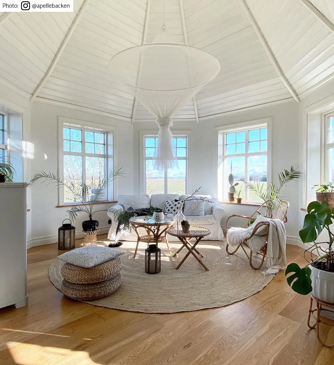 Tapetes redondos - Flätan (juta)