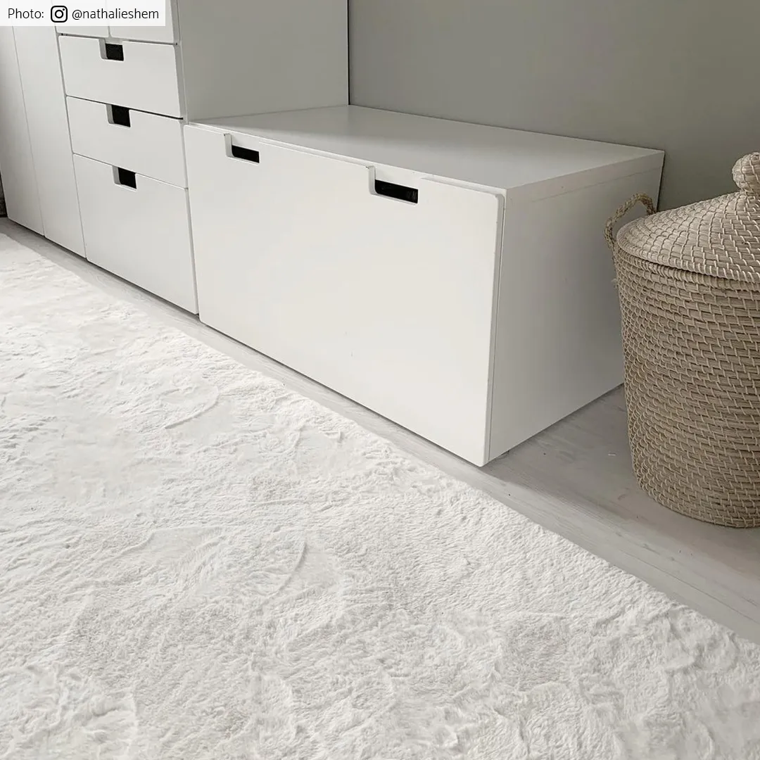 Tapetes felpudos - Aranga Super Soft Fur (branco)