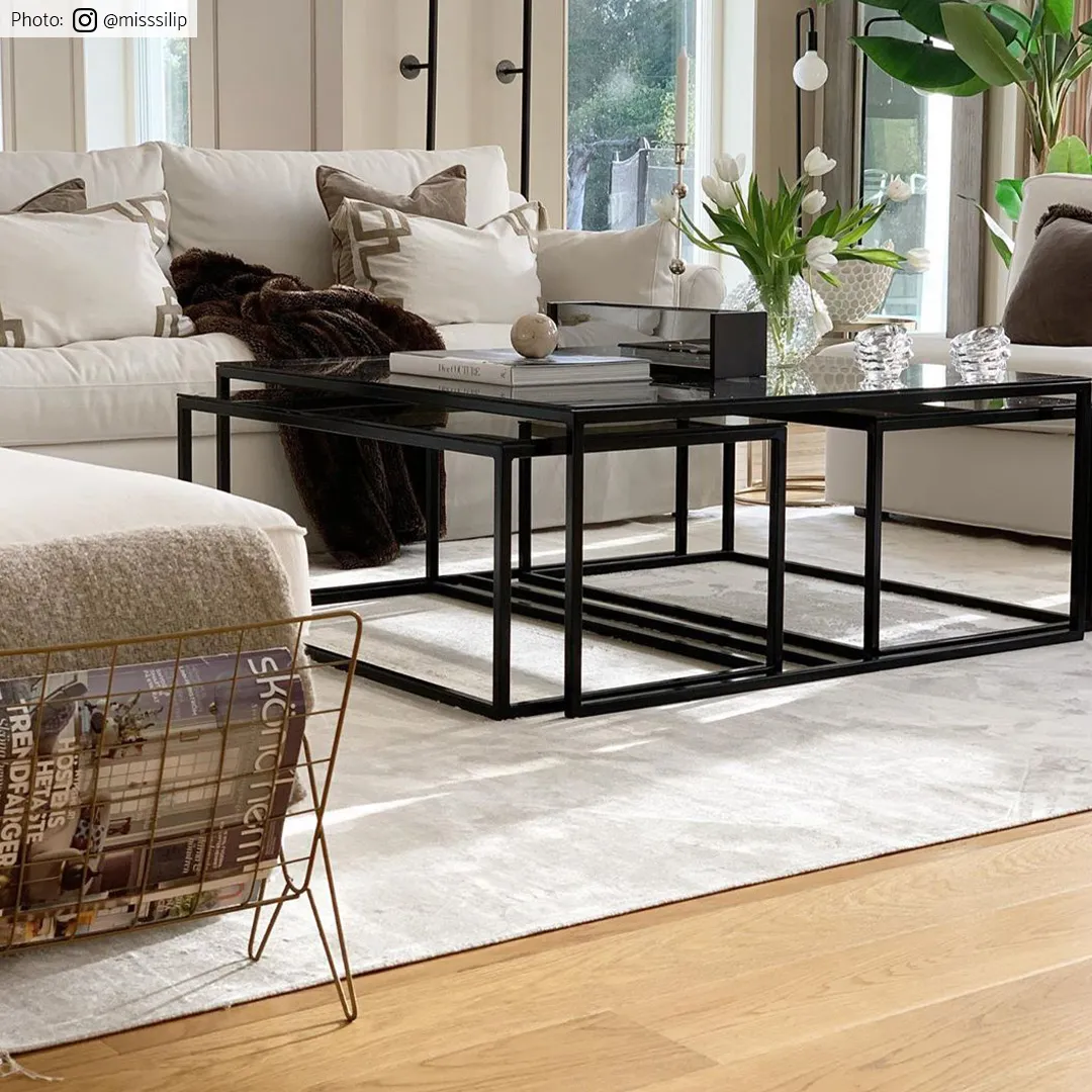 Tapete Wilton - Art Silk (cinza claro/bege)