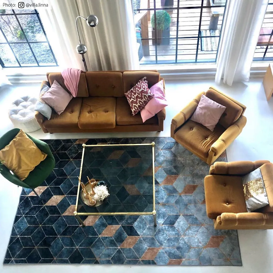 Tapete Wilton - Brigooda (azul)