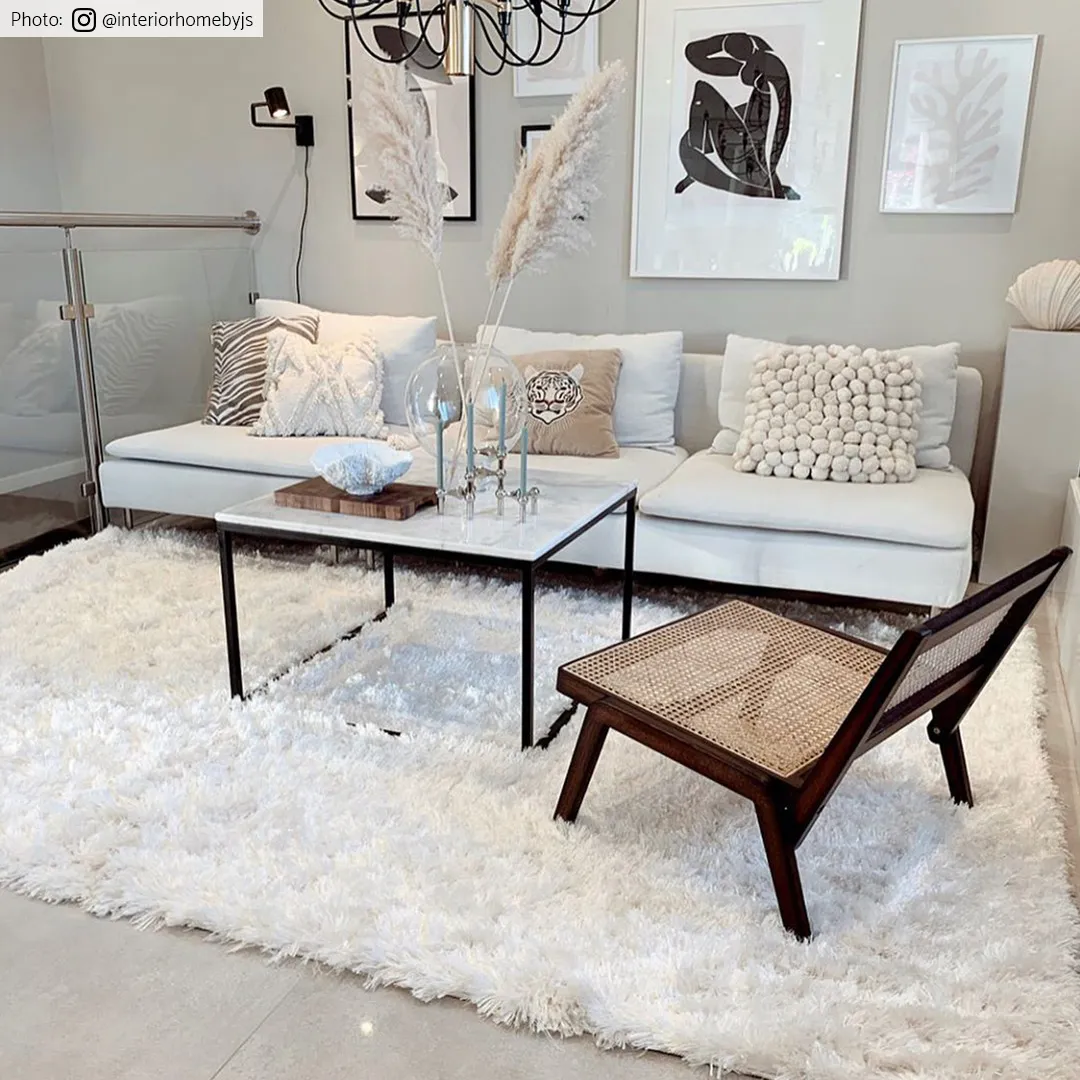 Tapetes felpudos - Janjira (branco)