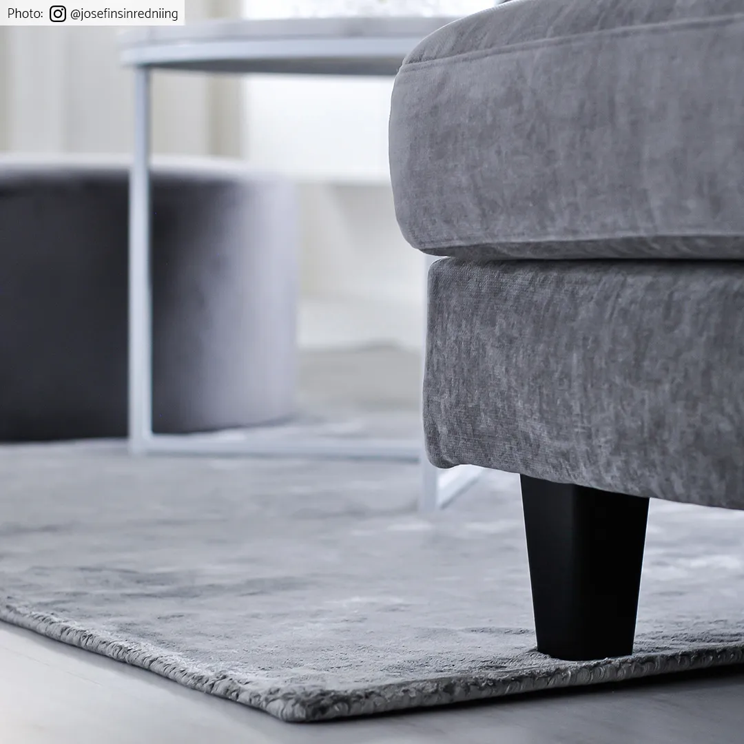 Tapete de viscose - Jodhpur Special Luxury Edition (cinza)
