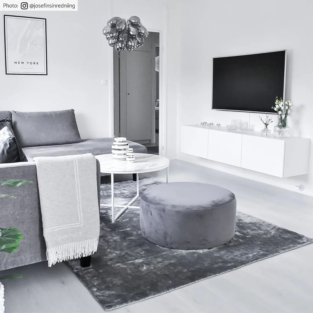 Tapete de viscose - Jodhpur Special Luxury Edition (cinza)