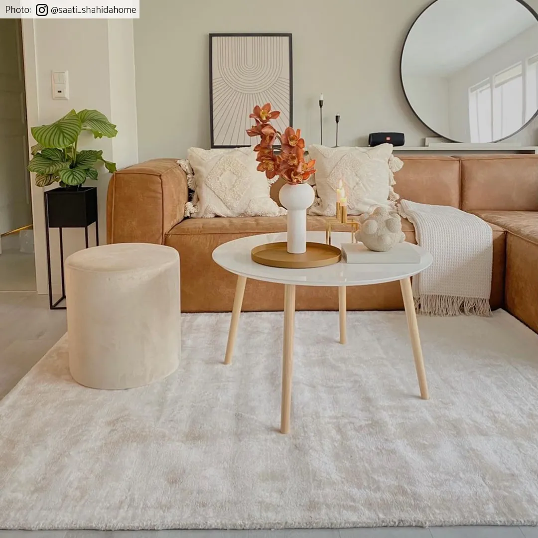 Tapete de viscose - Jodhpur Special Luxury Edition (bege claro)