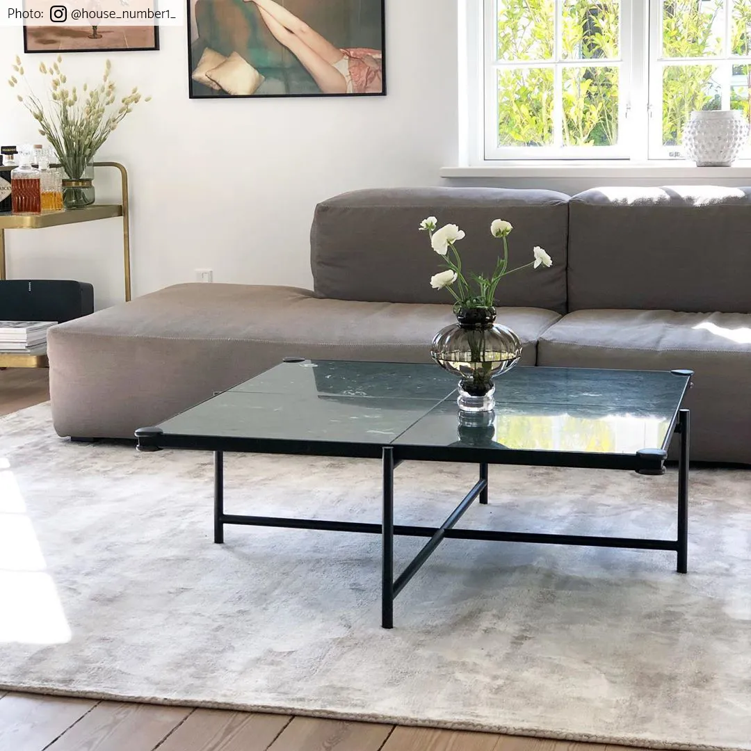 Tapete redondo - Jodhpur Special Luxury Edition Viskos (cinza claro/bege)