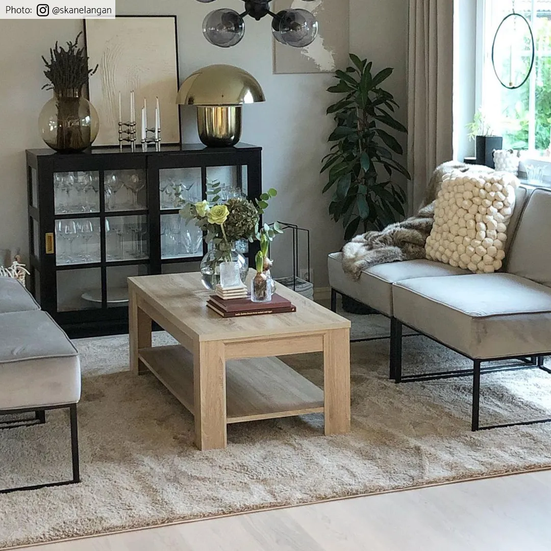 Tapetes felpudos - Soft Shine (bege)