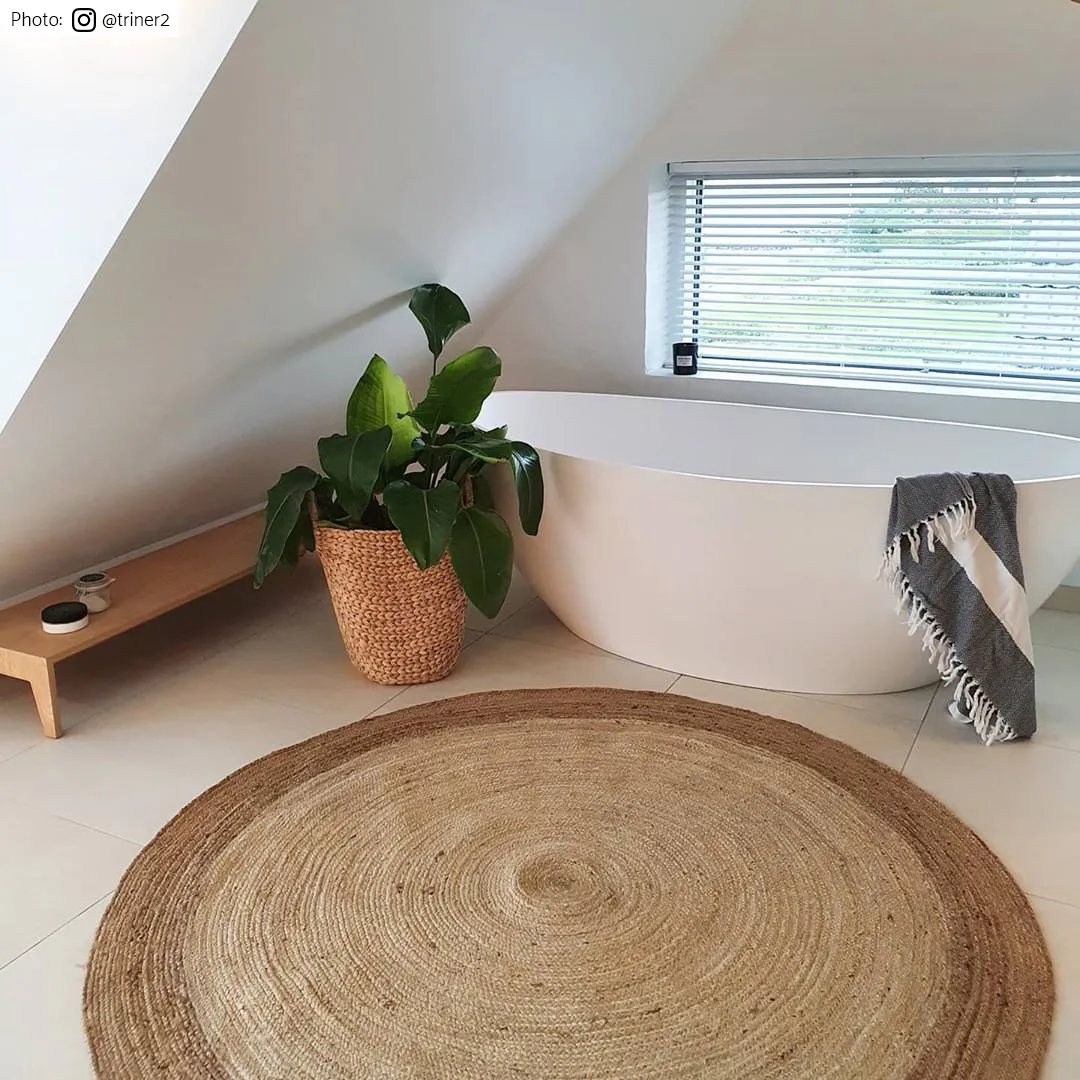 Tapetes redondos - Wokha (juta)