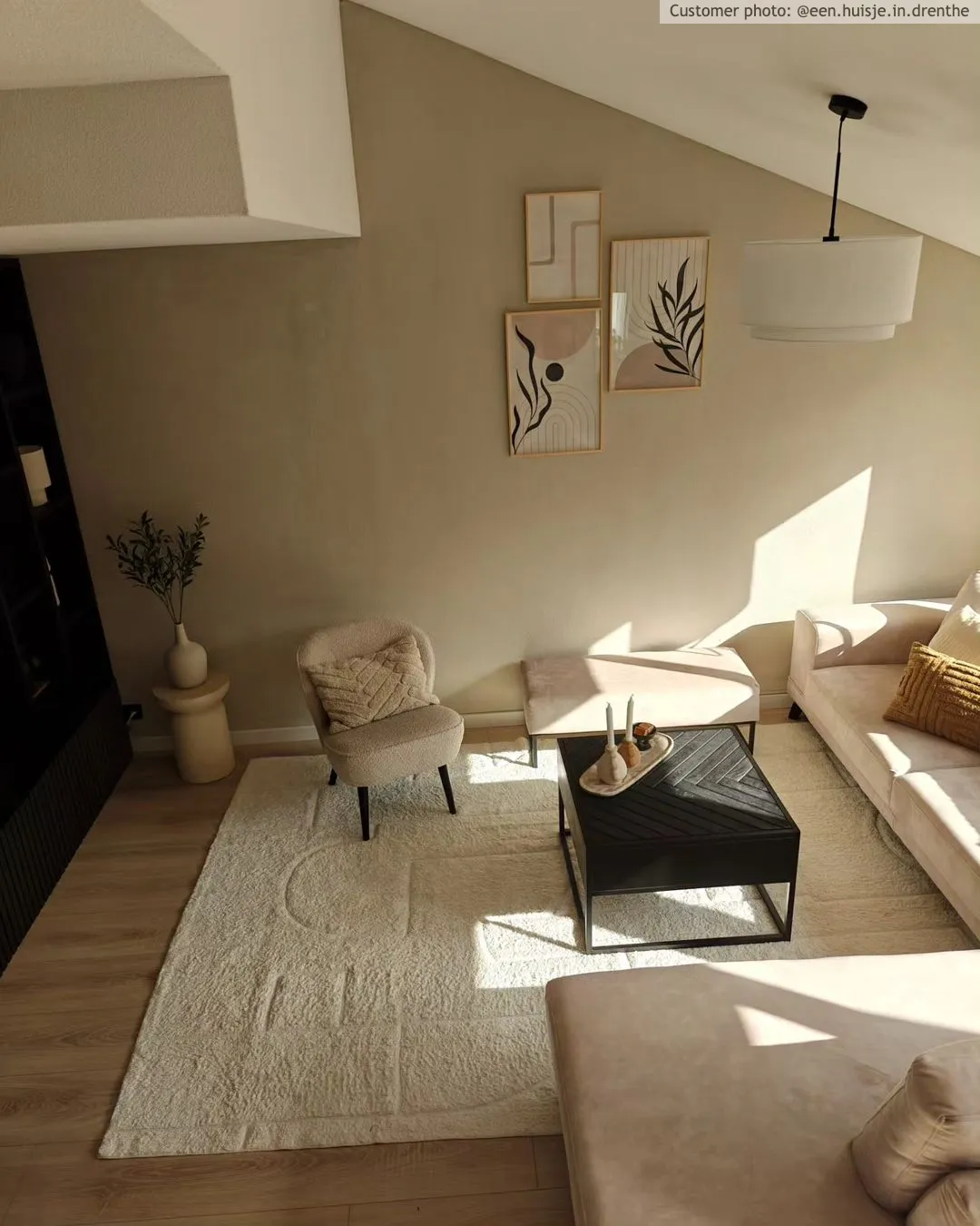 Tapetes felpudos - Cremona Natural Cotton Shaggy (offwhite)